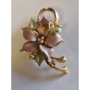 ruccini trinket Orchid Brooch Pin